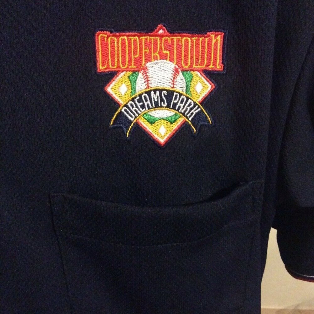 Men's Cooperstown Dreamspark Polo Shirt sz Medium - Picture 4 of 11